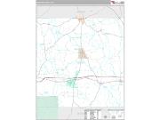 Newton County, MS <br /> Wall Map <br /> Premium Style 2024 Map