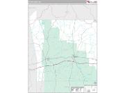 Scott County, MS <br /> Wall Map <br /> Premium Style 2024 Map