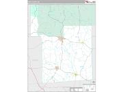 Smith County, MS <br /> Wall Map <br /> Premium Style 2024 Map