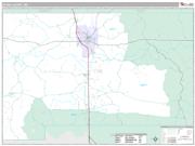 Stone County, MS <br /> Wall Map <br /> Premium Style 2024 Map