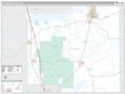 Yalobusha County, MS <br /> Wall Map <br /> Premium Style 2024 Map