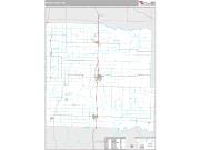 Bates County, MO <br /> Wall Map <br /> Premium Style 2024 Map