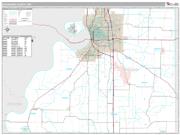 Buchanan County, MO <br /> Wall Map <br /> Premium Style 2024 Map
