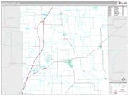Daviess County, MO <br /> Wall Map <br /> Premium Style 2024 Map