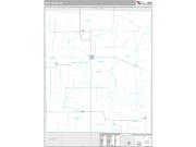 Knox County, MO <br /> Wall Map <br /> Premium Style 2024 Map