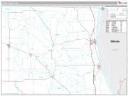 Lewis County, MO <br /> Wall Map <br /> Premium Style 2024 Map