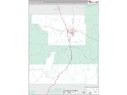 Madison County, MO <br /> Wall Map <br /> Premium Style 2024 Map
