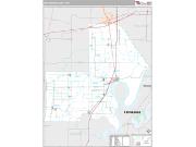 New Madrid County, MO <br /> Wall Map <br /> Premium Style 2024 Map