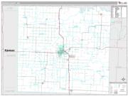 Vernon County, MO <br /> Wall Map <br /> Premium Style 2024 Map