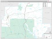 Wayne County, MO <br /> Wall Map <br /> Premium Style 2024 Map