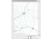 Webster County, MO <br /> Wall Map <br /> Premium Style 2024 Map