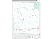 Wright County, MO <br /> Wall Map <br /> Premium Style 2024 Map