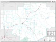 Chouteau County, MT <br /> Wall Map <br /> Premium Style 2024 Map