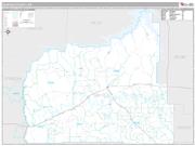 Garfield County, MT <br /> Wall Map <br /> Premium Style 2024 Map