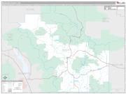 Meagher County, MT <br /> Wall Map <br /> Premium Style 2024 Map