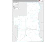 Petroleum County, MT <br /> Wall Map <br /> Premium Style 2024 Map