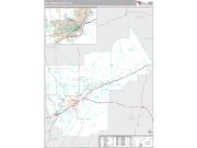 Yellowstone County, MT <br /> Wall Map <br /> Premium Style 2024 Map