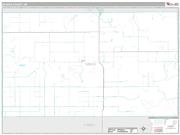 Banner County, NE <br /> Wall Map <br /> Premium Style 2024 Map