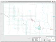 Chase County, NE <br /> Wall Map <br /> Premium Style 2024 Map