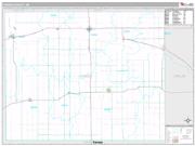 Furnas County, NE <br /> Wall Map <br /> Premium Style 2024 Map