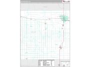 Madison County, NE <br /> Wall Map <br /> Premium Style 2024 Map