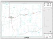 Red Willow County, NE <br /> Wall Map <br /> Premium Style 2024 Map