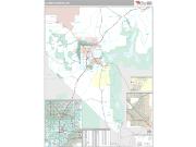 Clark County, NV <br /> Wall Map <br /> Premium Style 2024 Map