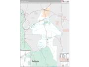 Lyon County, NV <br /> Wall Map <br /> Premium Style 2024 Map