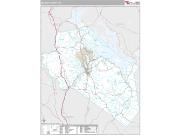 Belknap County, NH <br /> Wall Map <br /> Premium Style 2024 Map