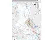Strafford County, NH <br /> Wall Map <br /> Premium Style 2024 Map