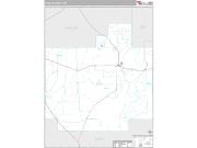DeBaca County, NM <br /> Wall Map <br /> Premium Style 2024 Map