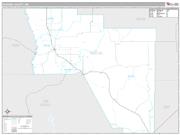 Harding County, NM <br /> Wall Map <br /> Premium Style 2024 Map