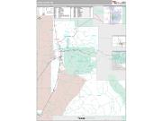 Otero County, NM <br /> Wall Map <br /> Premium Style 2024 Map