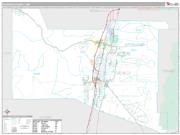 Valencia County, NM <br /> Wall Map <br /> Premium Style 2024 Map