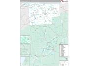 Franklin County, NY <br /> Wall Map <br /> Premium Style 2024 Map