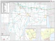 Ontario County, NY <br /> Wall Map <br /> Premium Style 2024 Map