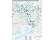 Queens County, NY <br /> Wall Map <br /> Premium Style 2024 Map