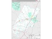 Nash County, NC <br /> Wall Map <br /> Premium Style 2024 Map