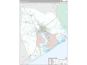 Onslow County, NC <br /> Wall Map <br /> Premium Style 2024 Map