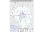 Pitt County, NC <br /> Wall Map <br /> Premium Style 2024 Map