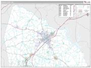 Rowan County, NC <br /> Wall Map <br /> Premium Style 2024 Map