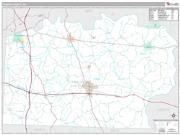 Yadkin County, NC <br /> Wall Map <br /> Premium Style 2024 Map