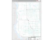 Emmons County, ND <br /> Wall Map <br /> Premium Style 2024 Map