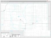 Hettinger County, ND <br /> Wall Map <br /> Premium Style 2024 Map