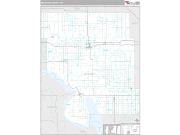 Mountrail County, ND <br /> Wall Map <br /> Premium Style 2024 Map