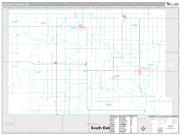 Sargent County, ND <br /> Wall Map <br /> Premium Style 2024 Map