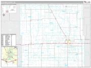 Stutsman County, ND <br /> Wall Map <br /> Premium Style 2024 Map