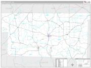 Holmes County, OH <br /> Wall Map <br /> Premium Style 2024 Map