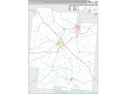 Jackson County, OH <br /> Wall Map <br /> Premium Style 2024 Map