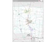 Miami County, OH <br /> Wall Map <br /> Premium Style 2024 Map
